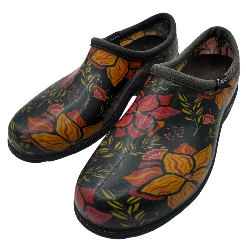 Sloggers Women’s Floral Garden Shoes - Size 8